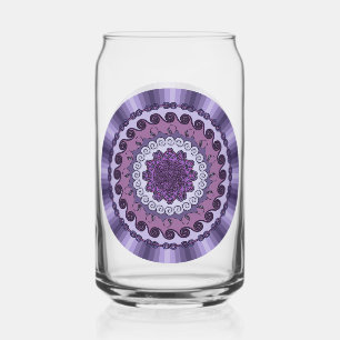 Vaso Con Forma De Lata Wind Mandala
