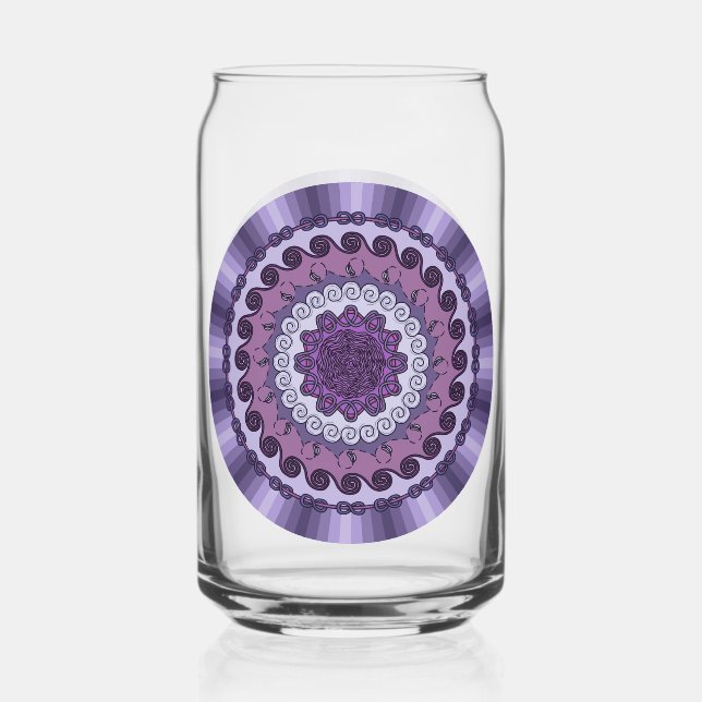 Vaso Con Forma De Lata Wind Mandala (Anverso)