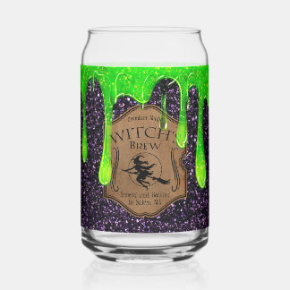 Vaso Con Forma De Lata Witches Brew