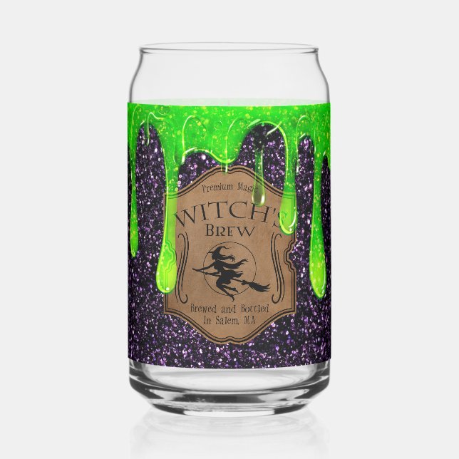 Vaso Con Forma De Lata Witches Brew (Izquierda)