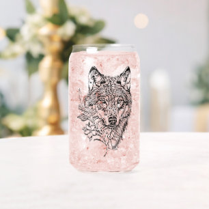 Vaso Con Forma De Lata Wolf