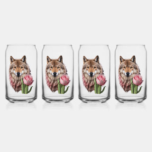 Vaso Con Forma De Lata Wolf One