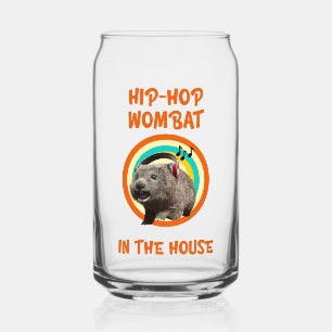 Vaso Con Forma De Lata Wombat divertido de Hip-hop en la casa