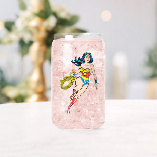 Vaso Con Forma De Lata Wonder Woman Run