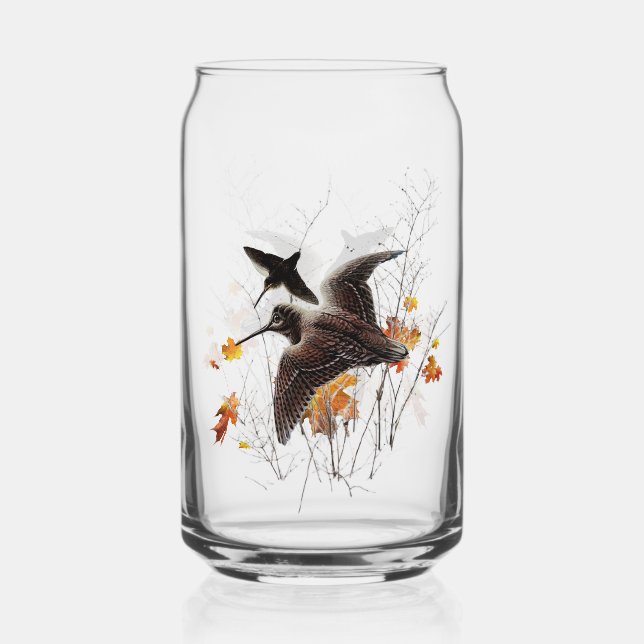 Vaso Con Forma De Lata Woodcock (Anverso)