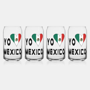 Vaso Con Forma De Lata Yo Amo México