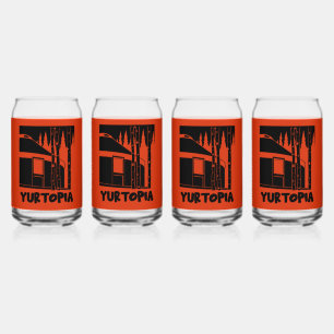 Vaso Con Forma De Lata Yurt Life Gifts