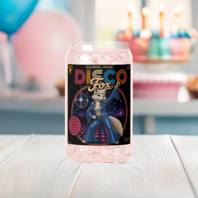 Vaso Con Forma De Lata Zorra Disco (Insitu (Baby Shower))