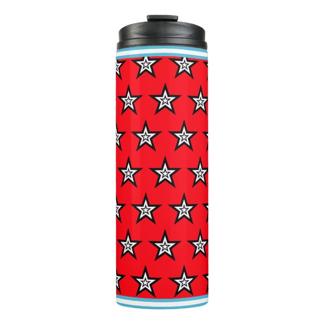 Vaso con patrón de estrella americano (Anverso)