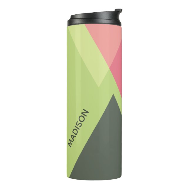 Vaso conocido de encargo del modelo abstracto (Rotado hacia la izquierda)