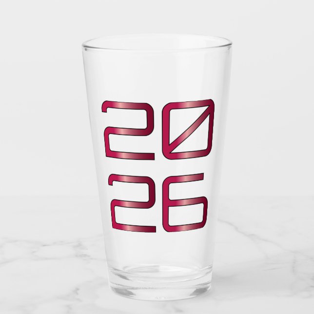 vaso de 2026 🥃 (Anverso)