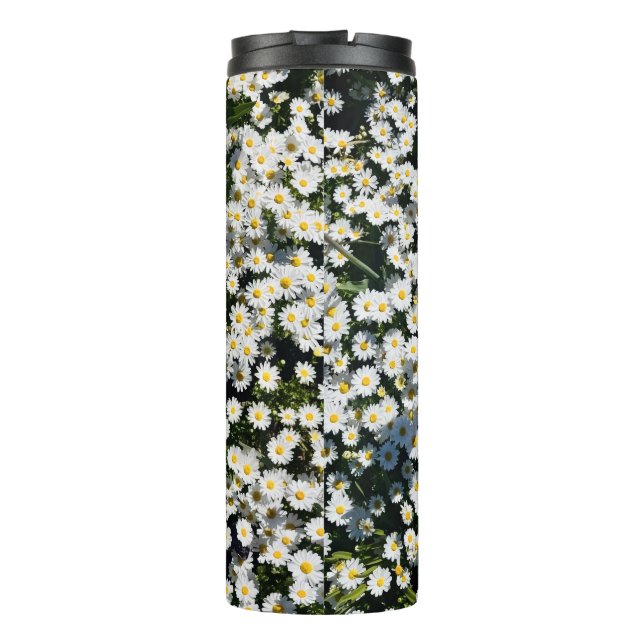 Vaso de acero inoxidable Daisy Meadow (Reverso)