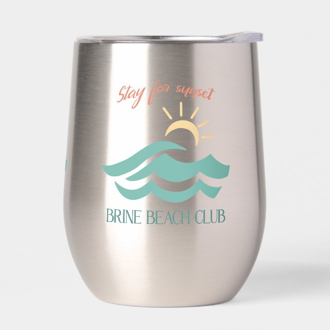 Vaso de acero inoxidable Stay for Sunset Brine Bea (Izquierdo)