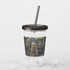 Vaso de acrílico de la bebida de "Mikey