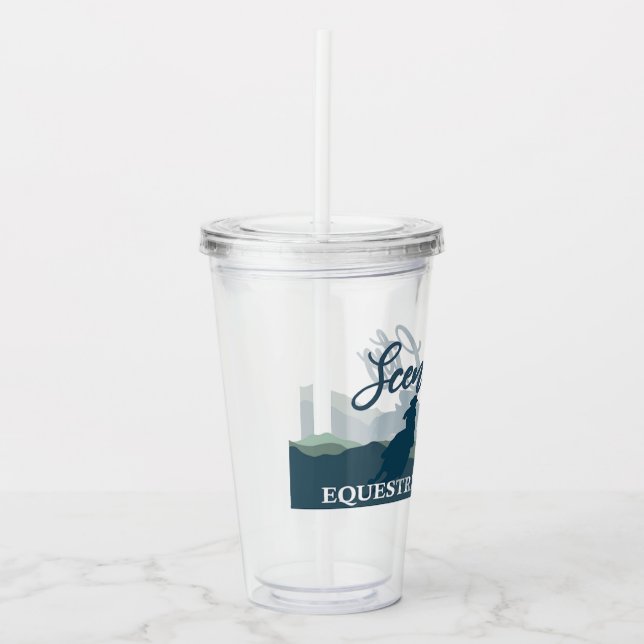 Vaso de acrílico SCEC (Anverso)