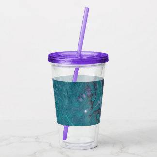Vaso de Acrílico Vierte Océano