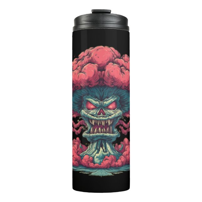 Vaso de arte callejero Exploding Demon (Anverso)