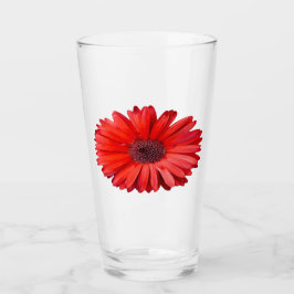 Vaso de bebida botánico de margarita naranja
