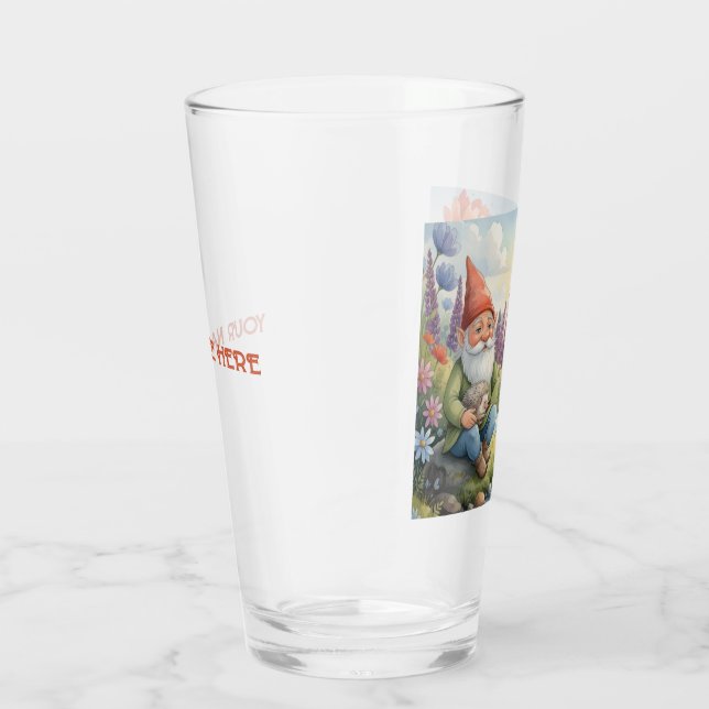 Vaso de cerveza acogedor personalizado con temátic (Derecha)