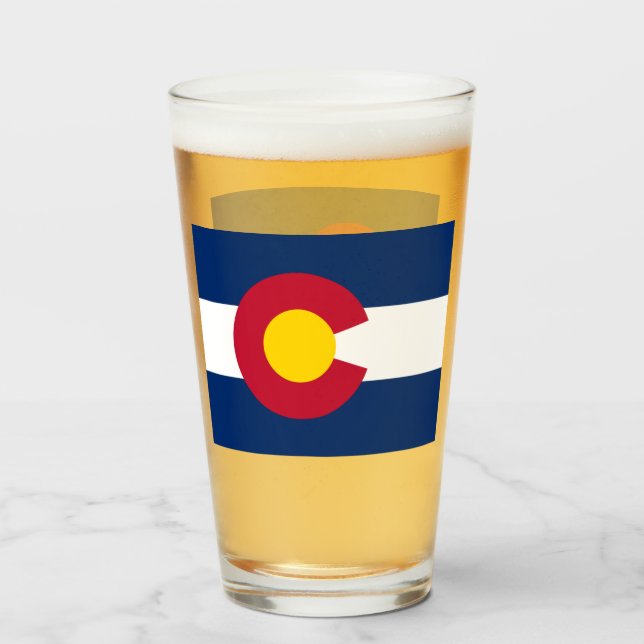 VASO DE CERVEZA COLORADO (Anverso (lleno))