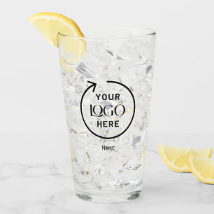 Vaso de cerveza con logotipo de empresa personaliz