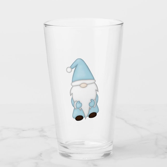 Vaso de cerveza de gnomo de invierno (Anverso)
