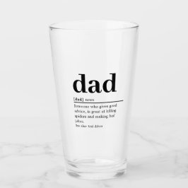 Vaso de cerveza definición de papá