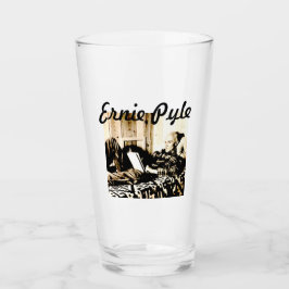 VASO DE CERVEZA ERNIE PYLE RECOSTADO