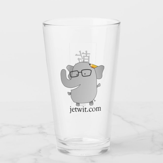 Vaso de cerveza JETwit Kanpai (Anverso)