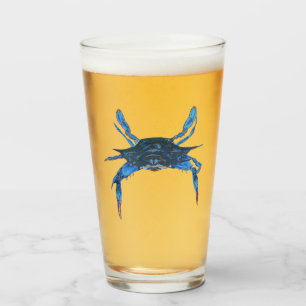 Vaso de cerveza Paul McGehee Blue Crab