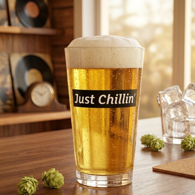 Vaso de Cerveza "Relajado" (Subido por el creador)