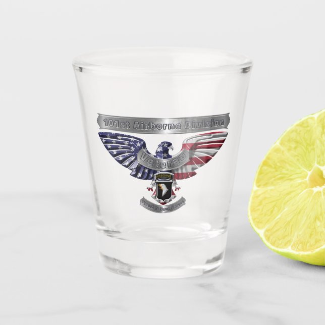 Vaso De Chupito 101ª División Aérea "Orgullosa de haber servido" (Anverso)