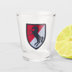 Vaso De Chupito 11mo Veterinarios de Blackhorse del regimiento de