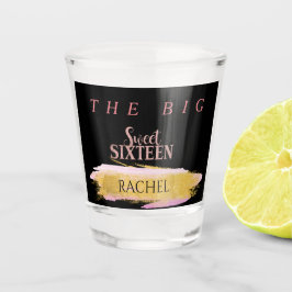 Vaso De Chupito 16.º Cristal de disparo personalizado