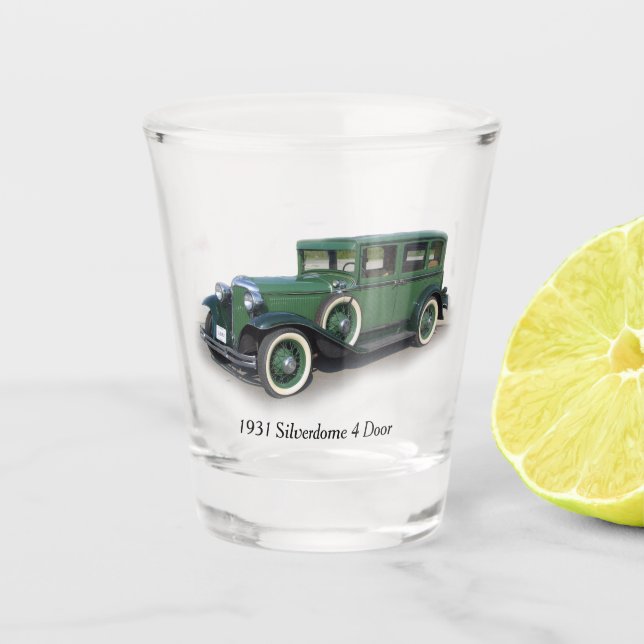 Vaso De Chupito 1931 Silverdome 4 Vidrio (Anverso)