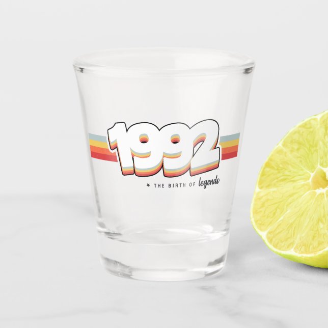 Vaso De Chupito 1992 El nacimiento de las leyendas (Anverso)