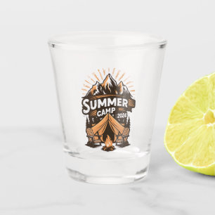 Vaso De Chupito 2024 Campamento de Verano Vacaciones de Camping de