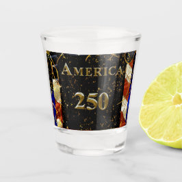 Vaso De Chupito ¡250º Cumpleaños Feliz América!