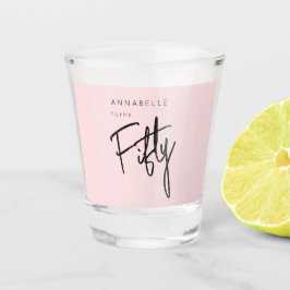 Vaso De Chupito 50.ª fiesta de 50 años