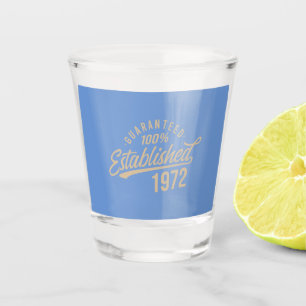 Vaso De Chupito 50.ª idea de regalo de cumpleaños - 50 años