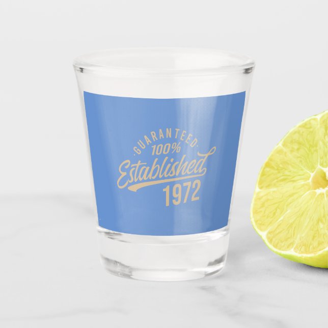 Vaso De Chupito 50.ª idea de regalo de cumpleaños - 50 años