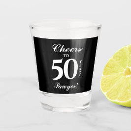 Vaso De Chupito 50.º cumpleaños personalizado