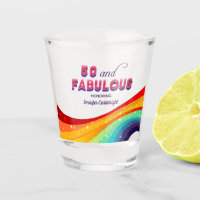 50 y fabulosa Moda Fiesta del Arcoiris 50 cumpleañ