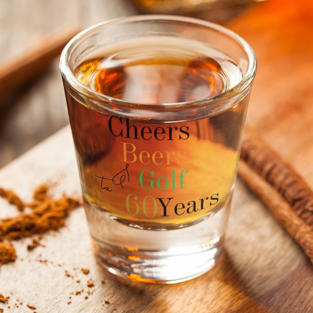 Vaso De Chupito 60.º Fiesta Mínimo de Alegres de Golf (Subido por el creador)