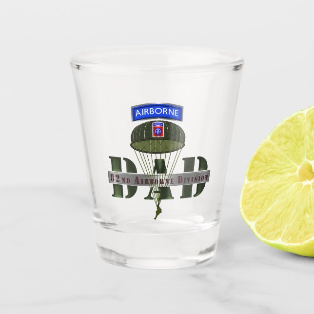 Vaso De Chupito 82ª División Aérea DAD (Anverso)