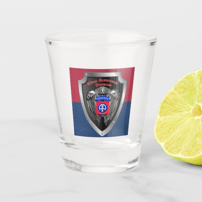 Vaso De Chupito 82.ª División Aerotransportada (Anverso)