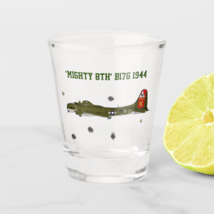 Vaso De Chupito 8.ª Vidrio B17G de disparo