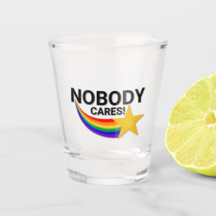 Vaso De Chupito A nadie le importa el vidrio caliente