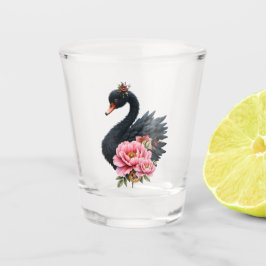 Vaso De Chupito A touch of rose and swan's glow.