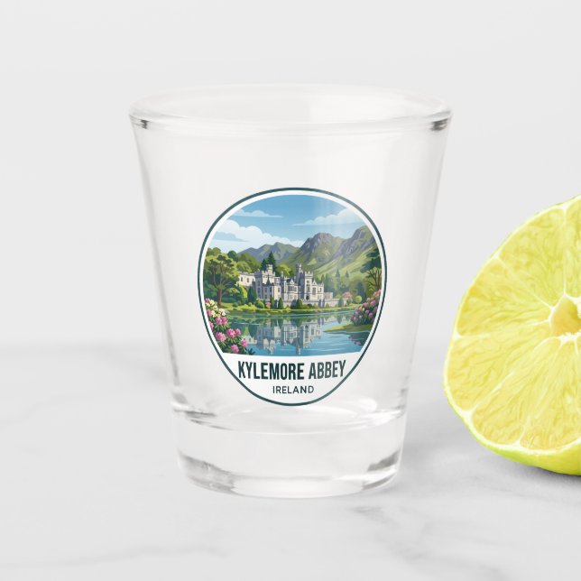 Vaso De Chupito Abadía de Kylemore Irlanda (Anverso)